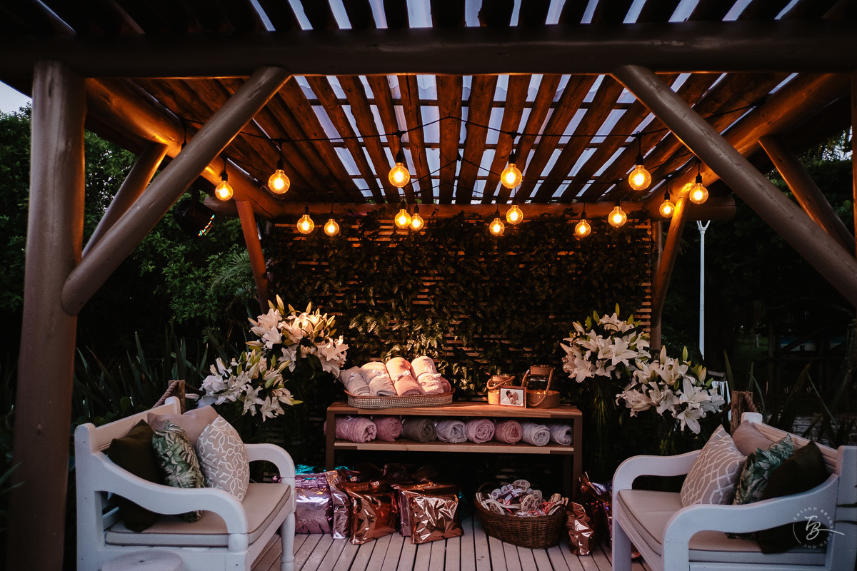 Festa de Casamento no Ammo Beach Club, em Florianópolis/SC. Valéria e Carmelo.