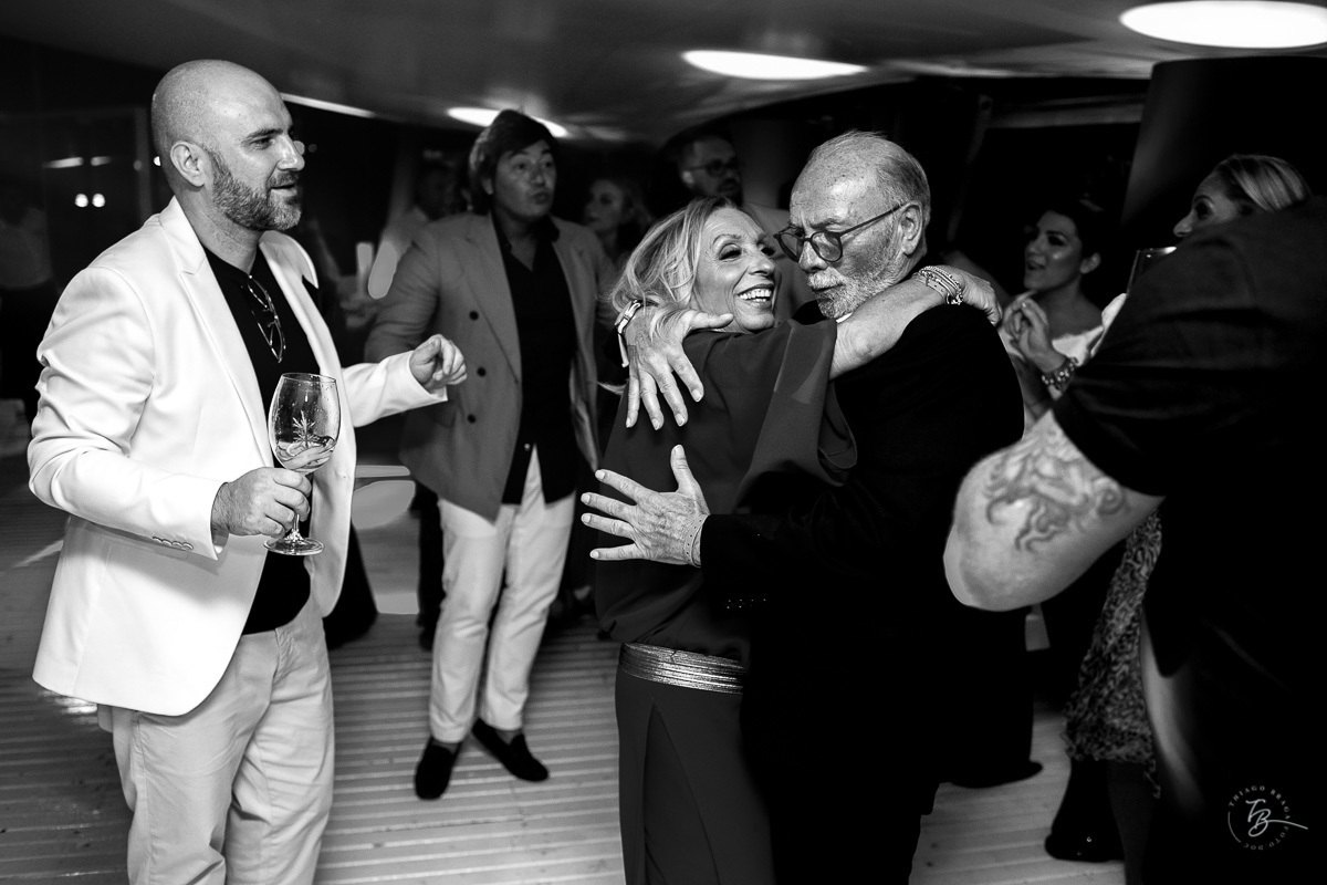 Festa de Casamento no Ammo Beach Club, em Florianópolis/SC. Valéria e Carmelo.