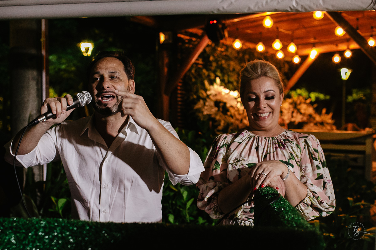 Festa de Casamento no Ammo Beach Club, em Florianópolis/SC. Valéria e Carmelo.