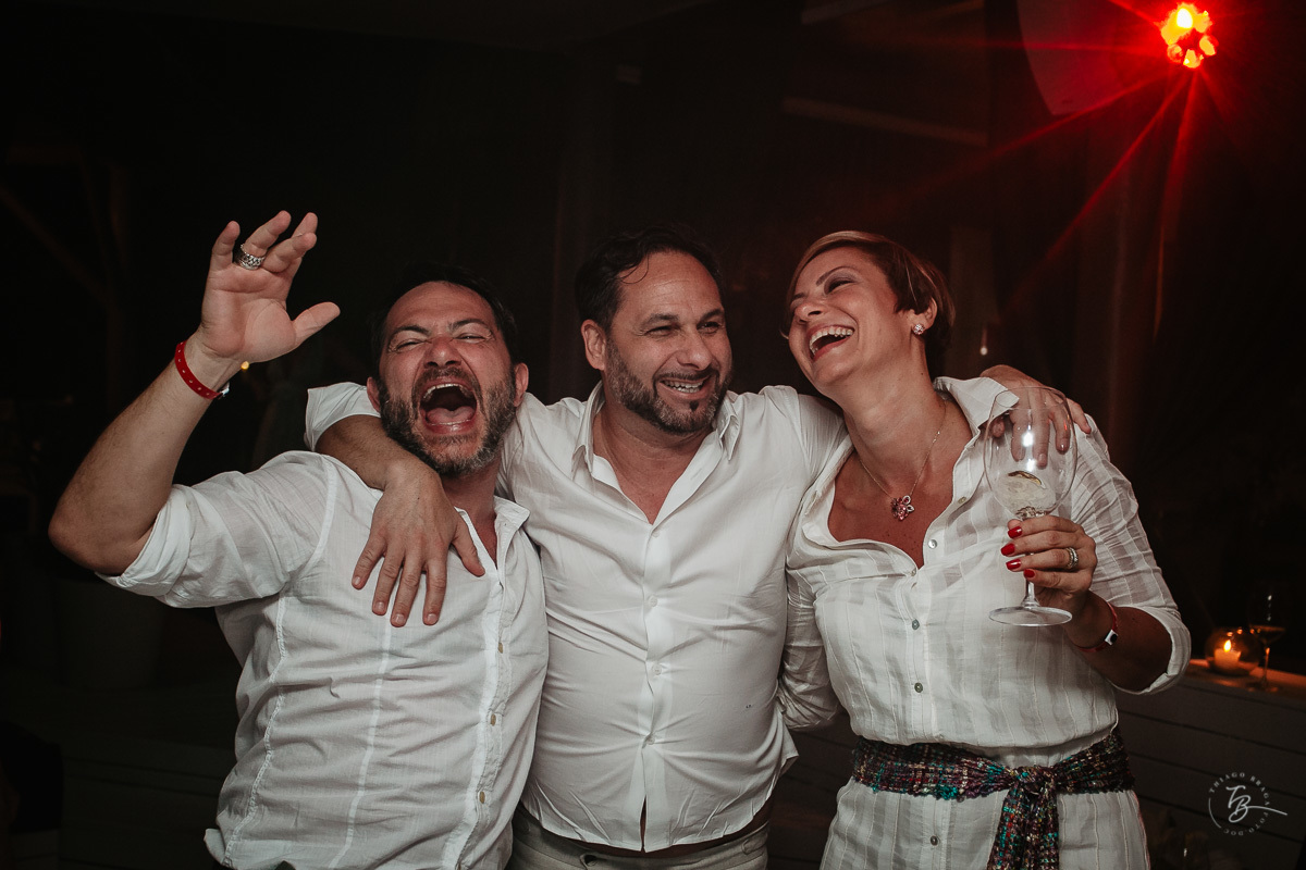 Festa de Casamento no Ammo Beach Club, em Florianópolis/SC. Valéria e Carmelo.