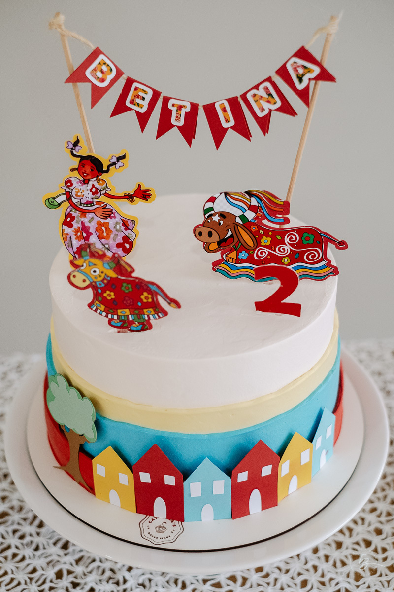 Fotografia de Aniversario infantil em Florianópolis. 02 anos da Betina