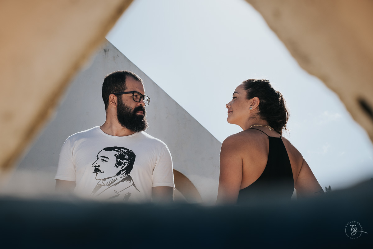 Ensaio de casal em Florianópolis. Santo Antonio de Lisboa e Sambaqui. Rafa e Ju.