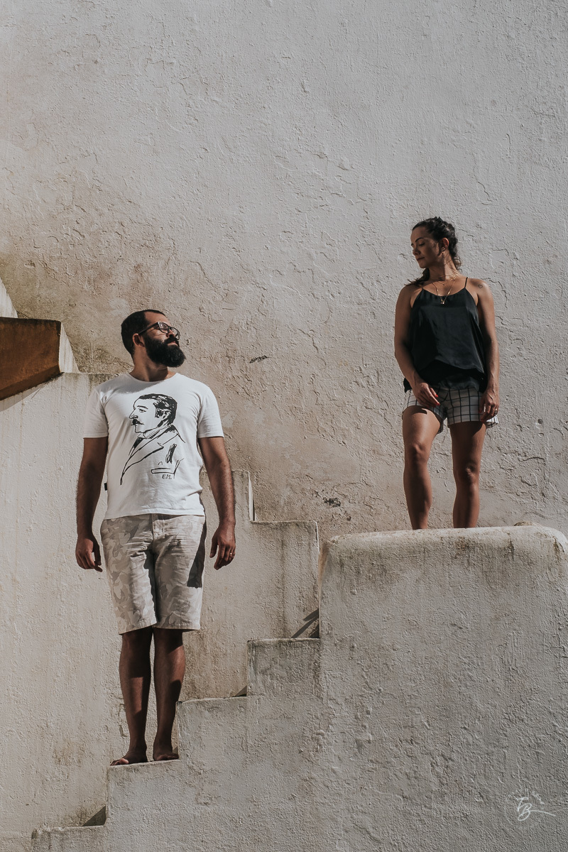 Ensaio de casal em Florianópolis. Santo Antonio de Lisboa e Sambaqui. Rafa e Ju.