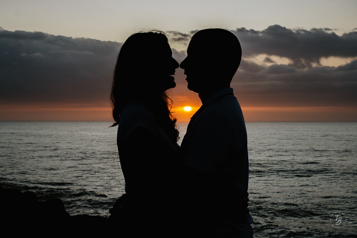 Ensaio pré-casamento na para da Guarda do embaú, Palhoça-SC. Amanhecer com os noivos Duana e Raphael. 