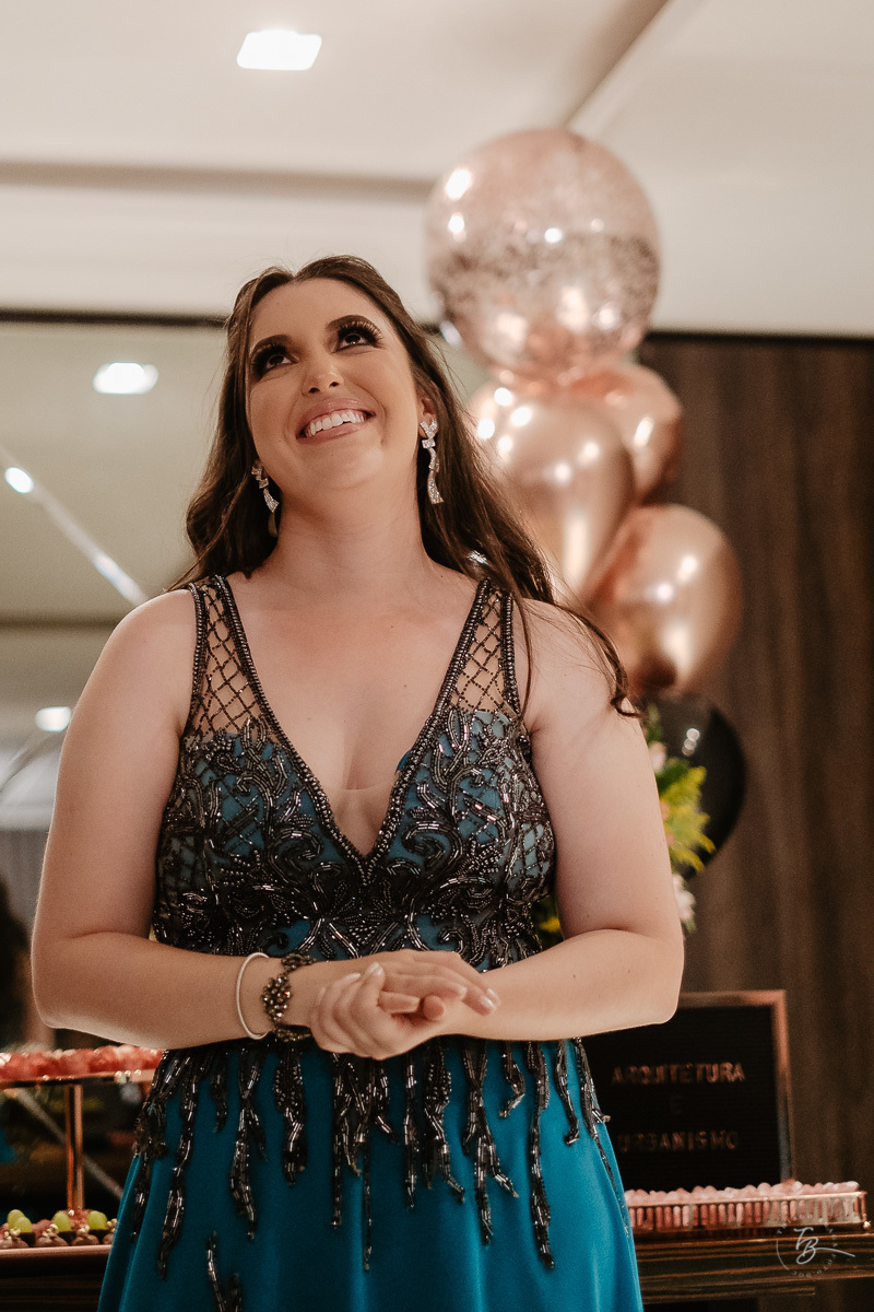 jantar de formatura de arquitetura de Laura Fattah em Florianópolis/SC