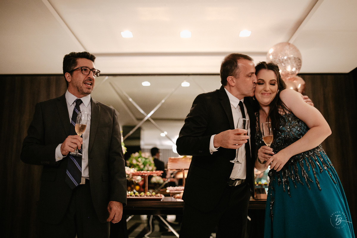 jantar de formatura de arquitetura de Laura Fattah em Florianópolis/SC