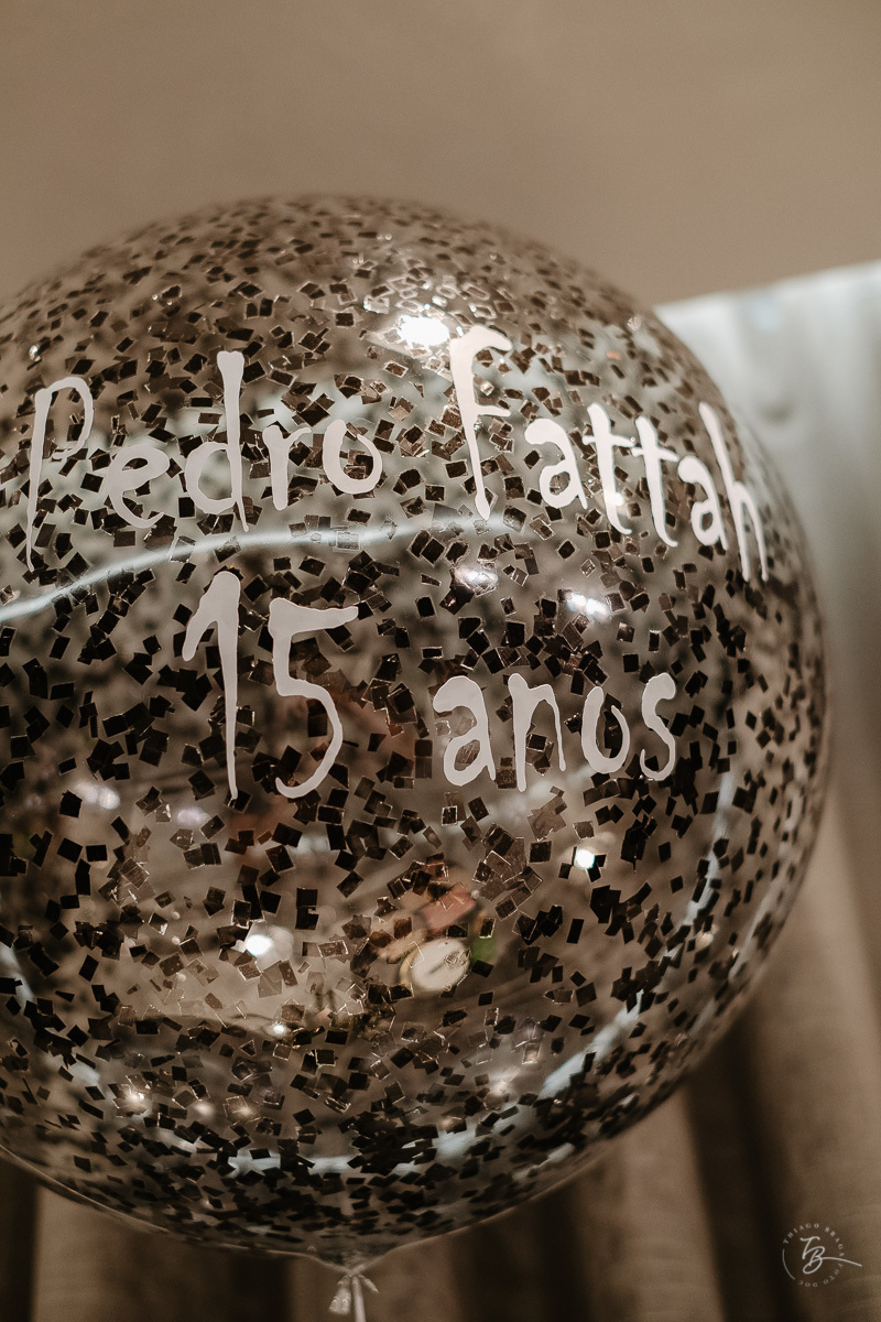 Fotografia de Aniversario de 15 anos, Pedro Leonardi Fattah. Florianópolis/SC. Thiago Braga fotografia