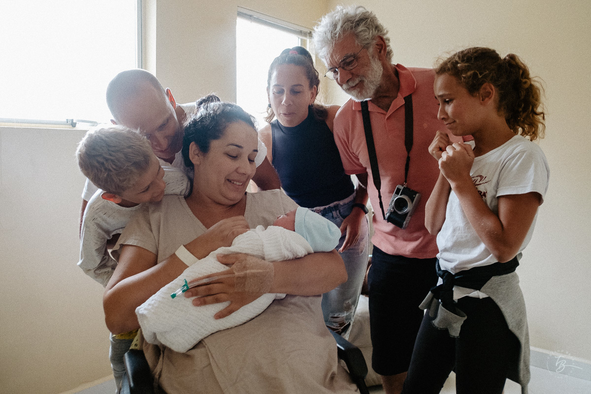 hospital e maternidade em Florianópolis. fotografo de família, partos e nascimentos, Thiago Braga. 