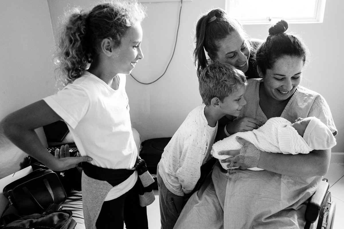 hospital e maternidade em Florianópolis. fotografo de família, partos e nascimentos, Thiago Braga. 