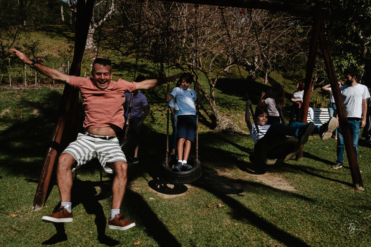 Fotografia documental de familia no Plaza Caldas da Imperatriz. Santo Amaro da Imperatirz - SC. 