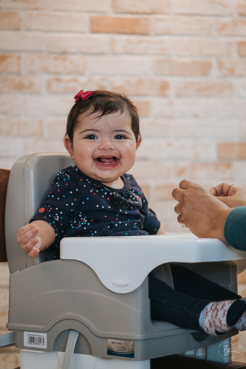 Acompanhamento do primeiro aninho da Khloe. Ensaio em casa e externo dos 7 meses do bebê. Thiago Braga 