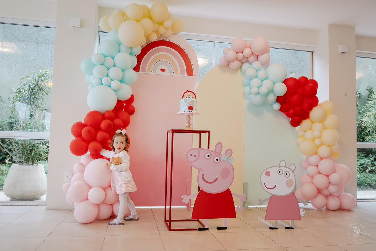 Festa da Pepa Pig para a Olívia.