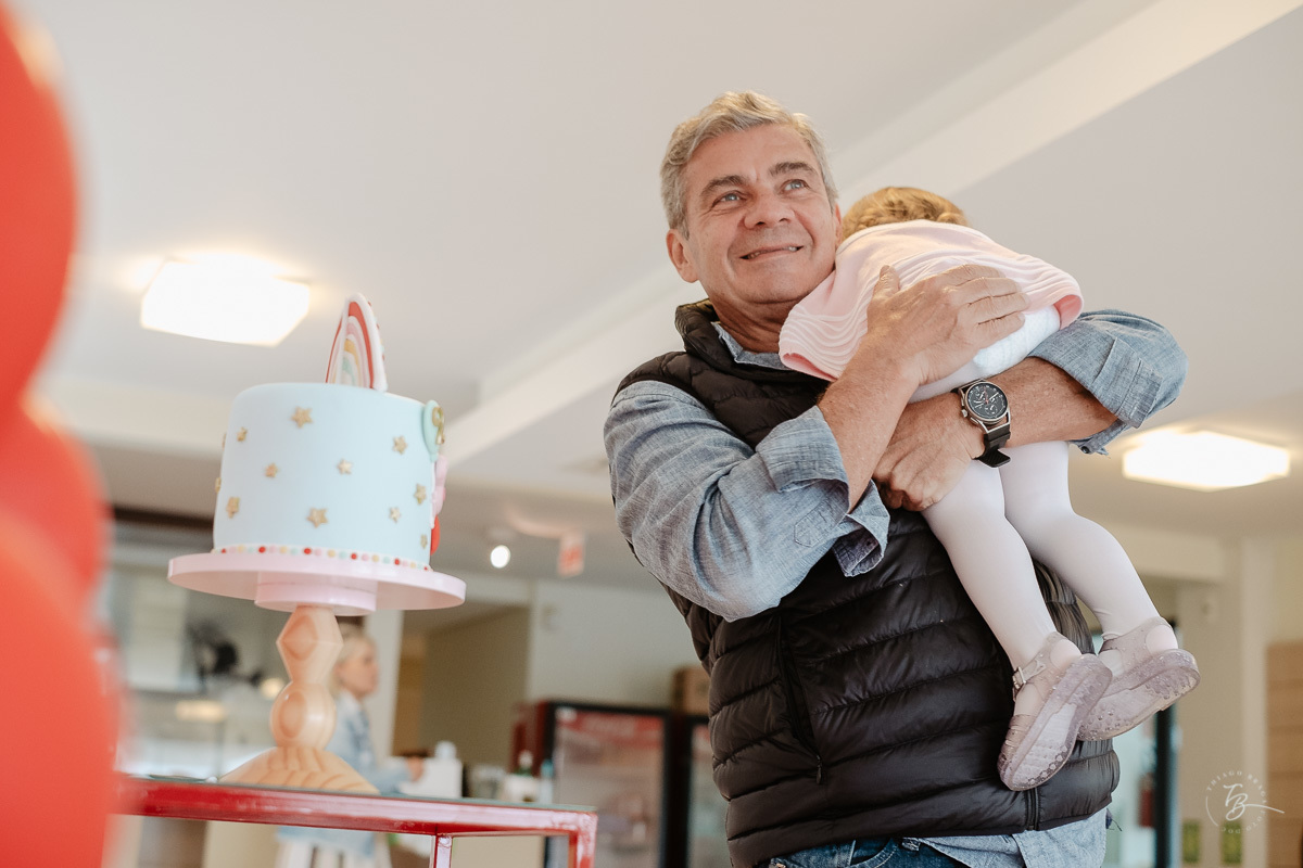 Vov6o com Olivia. Fotografia documental de aniversário infantil em Florianópolis/Sc por Thiago Braga.