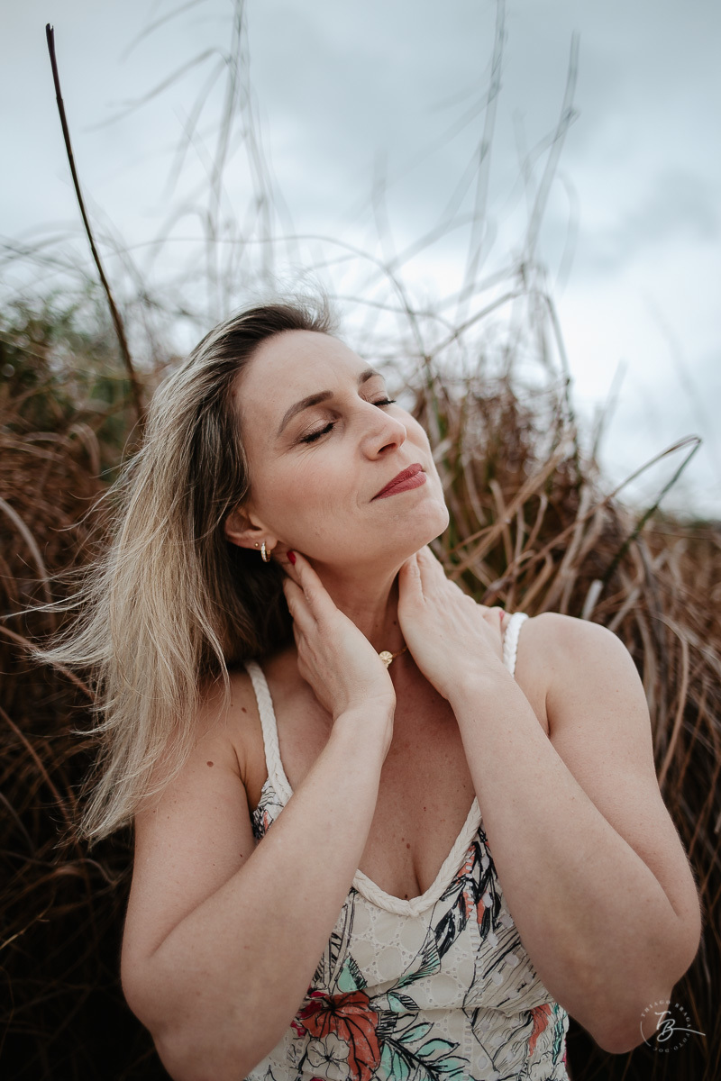 Na lagoa do Peri. Retratos pessoais de um ensaio no Sul da Ilha de Santa Catarina, em Florianópolis. Gisele, 40 anos. 