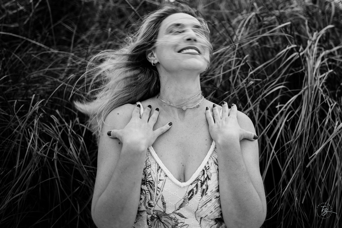 Retrato livre. Retratos pessoais de um ensaio no Sul da Ilha de Santa Catarina, em Florianópolis. Gisele, 40 anos. 