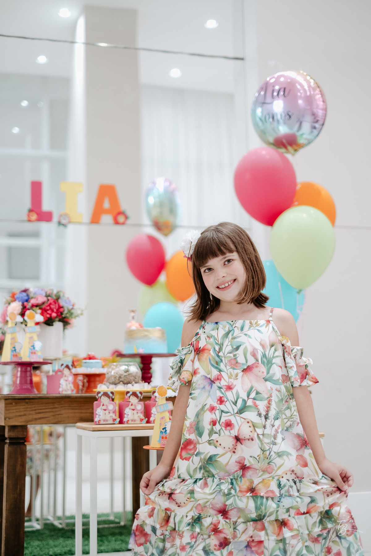 Aniversário infantil, 8 anos da Lia por Thiago Braga fotografia. 