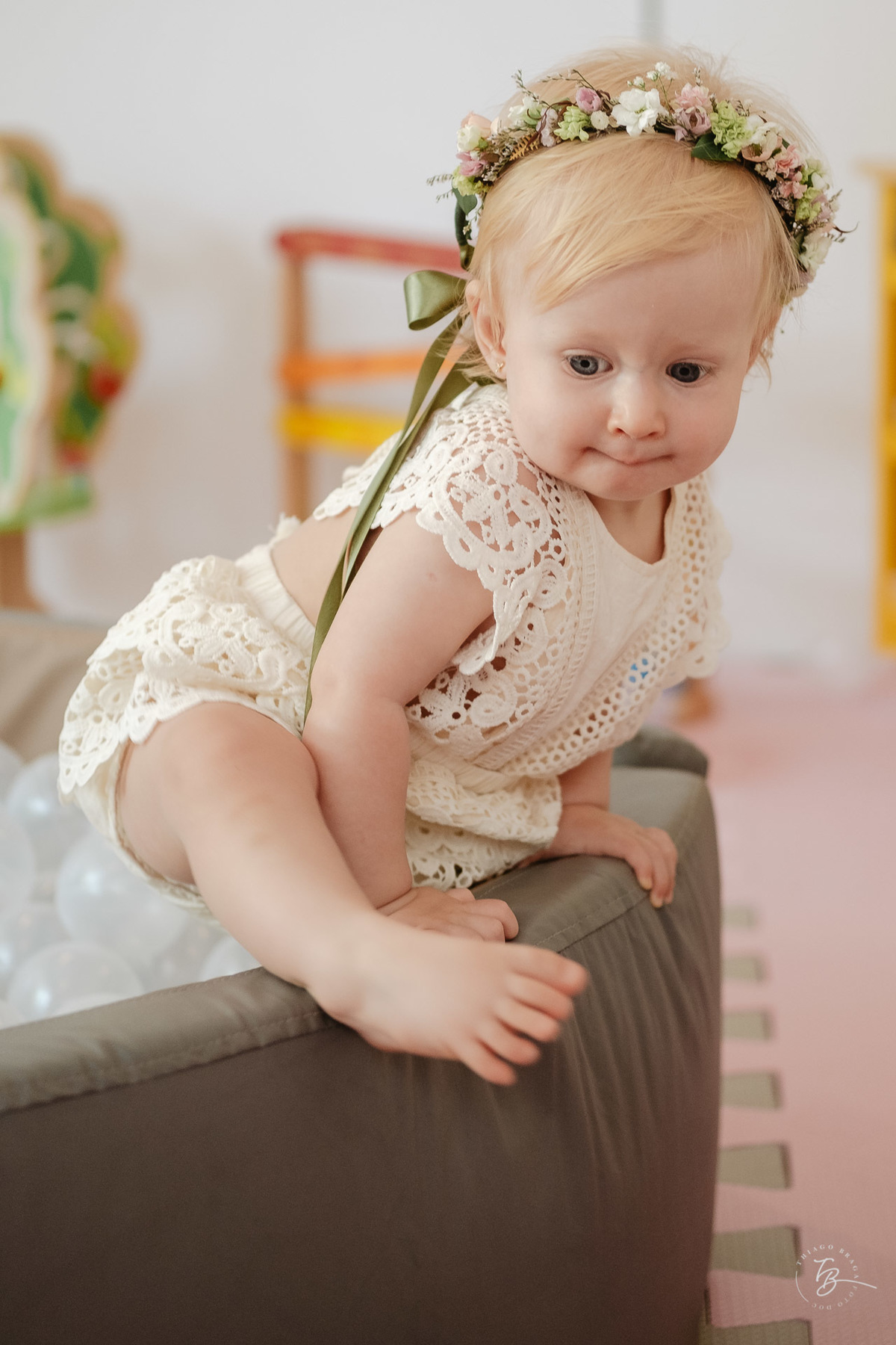 Documental de família. O dia do aniversário da Siena. Por Thiago Braga em Florianópolis/SC.