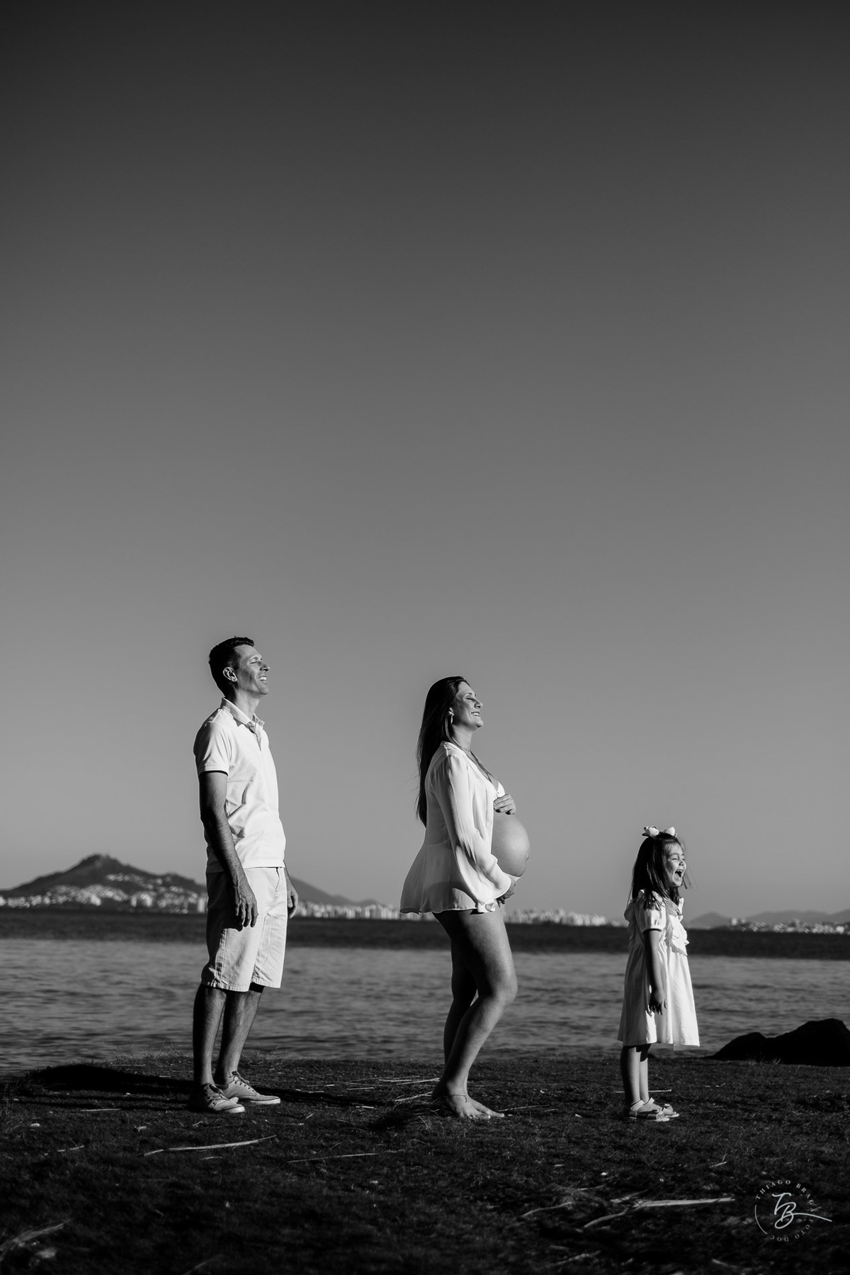 ensaio gestante no pontal do Sambaqui em Florianópolis/SC