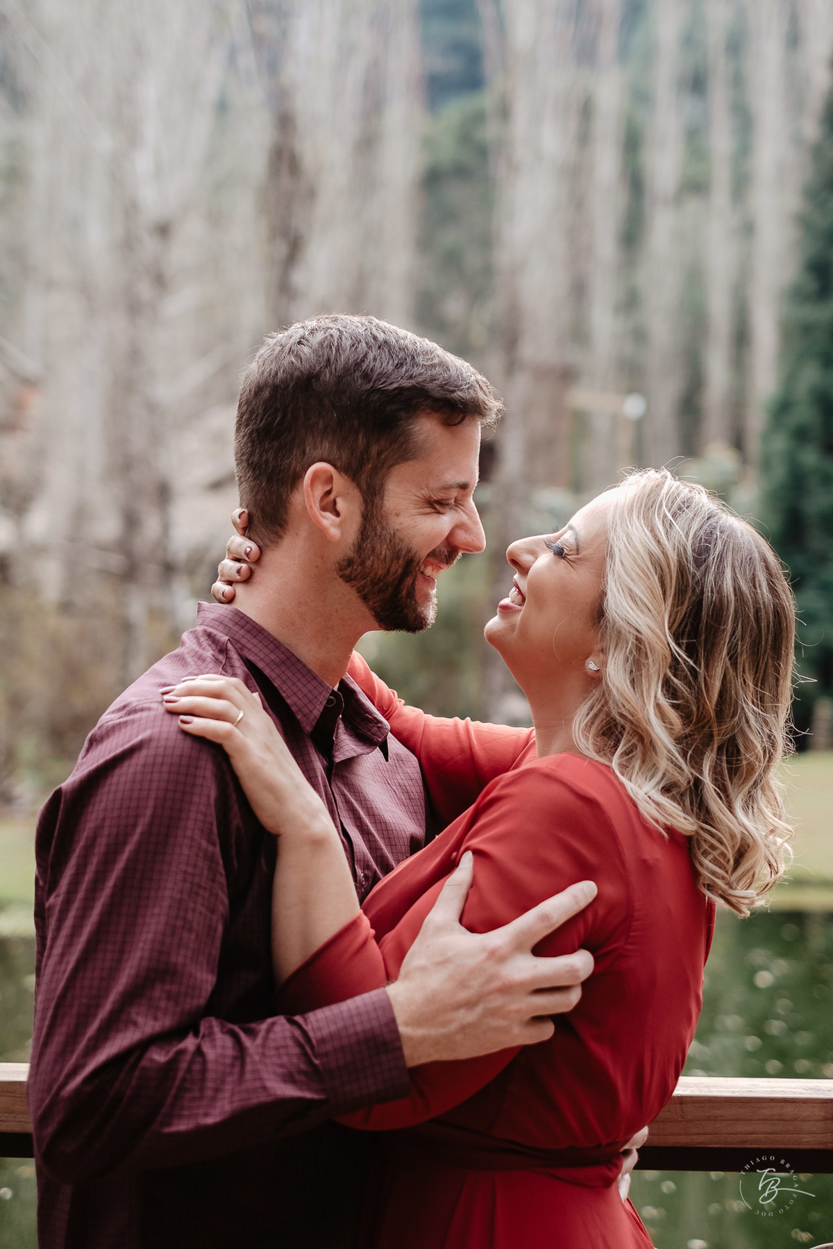 Ensaio pré-casamento em Urubici, no Morro do Parapente, no Jardim Secreto e pousada, por Thiago Braga
