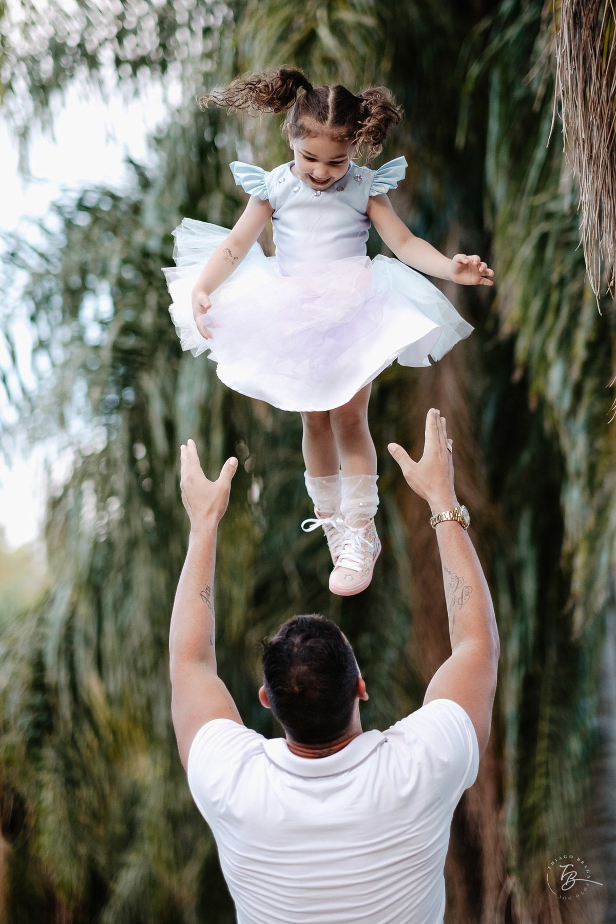 Fotografia de aniversário infantil no Villa Jeriva em Florianópolis. Fotografia documental