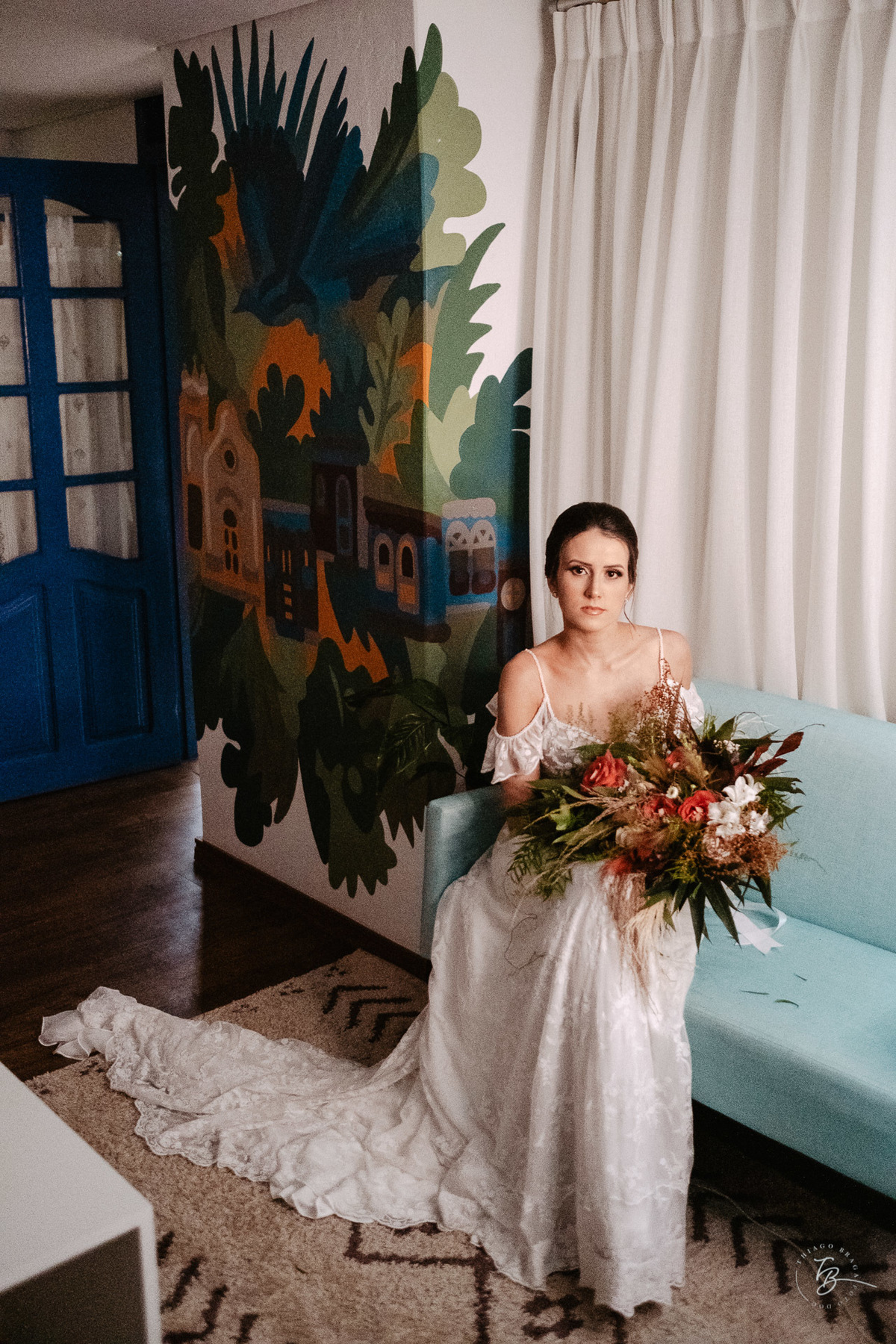 Casamento Indaiá Lincoln e Suellen, fim de tarde, na Lagoa em Florianópolis - Sc por Thiago Braga foto