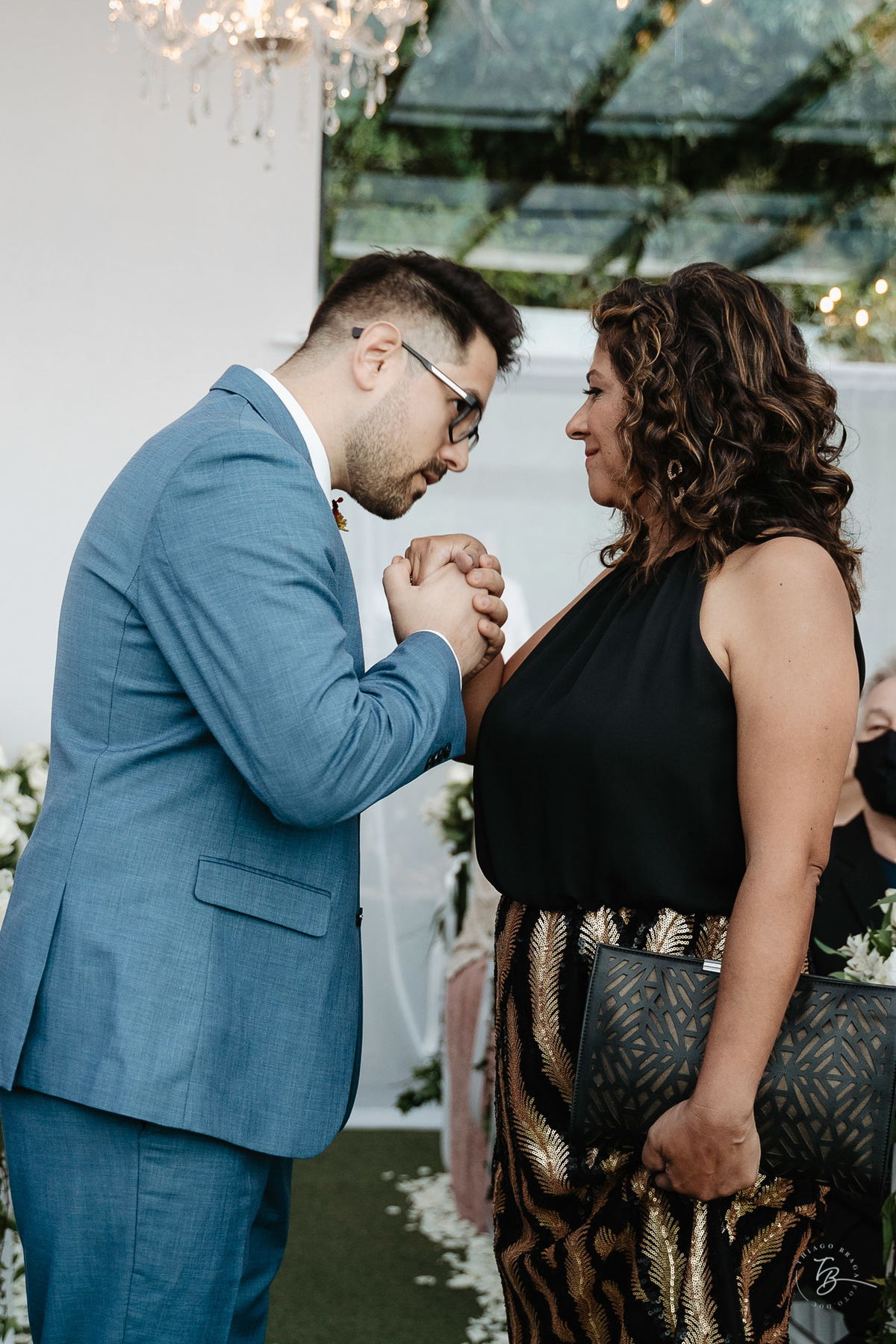 Casamento Indaiá Lincoln e Suellen, fim de tarde, na Lagoa em Florianópolis - Sc por Thiago Braga foto