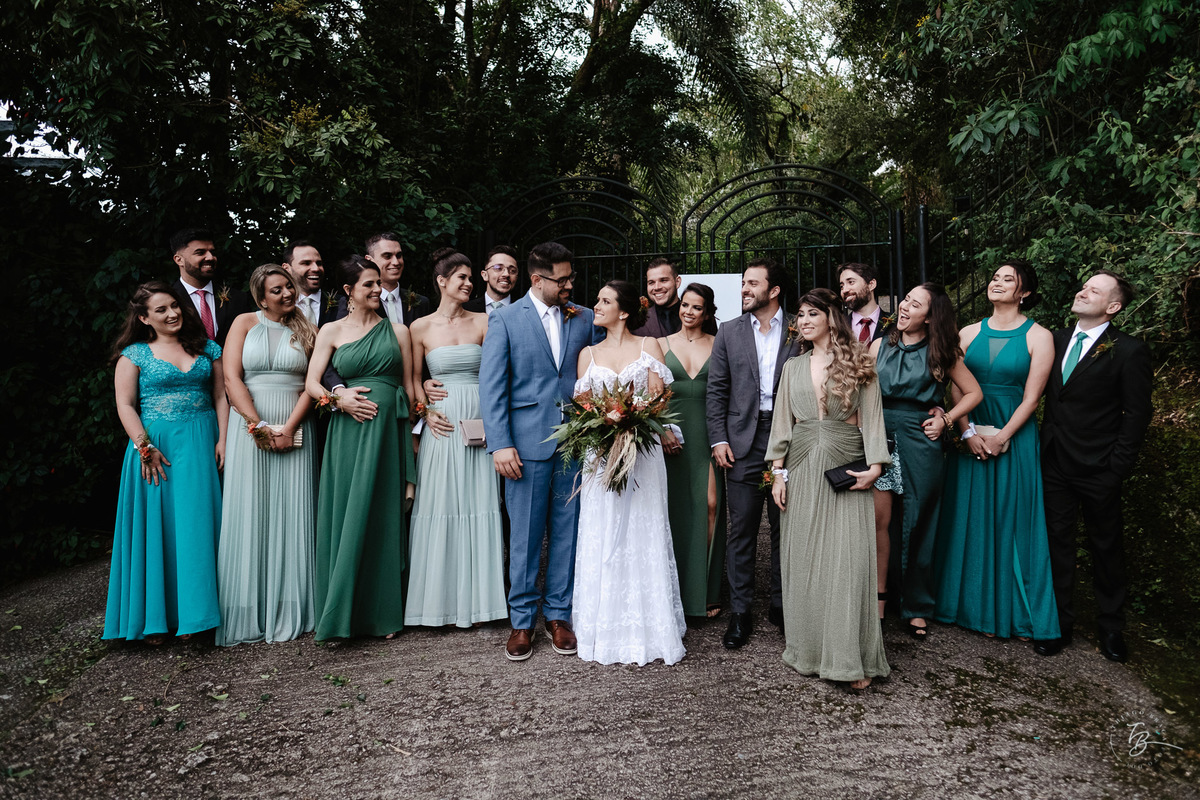 Casamento Indaiá Lincoln e Suellen, fim de tarde, na Lagoa em Florianópolis - Sc por Thiago Braga foto