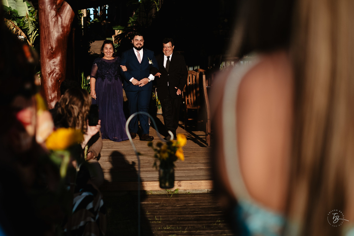 casamento intimista, ao ar livre no Moçamba em Florianópolis, perto da 