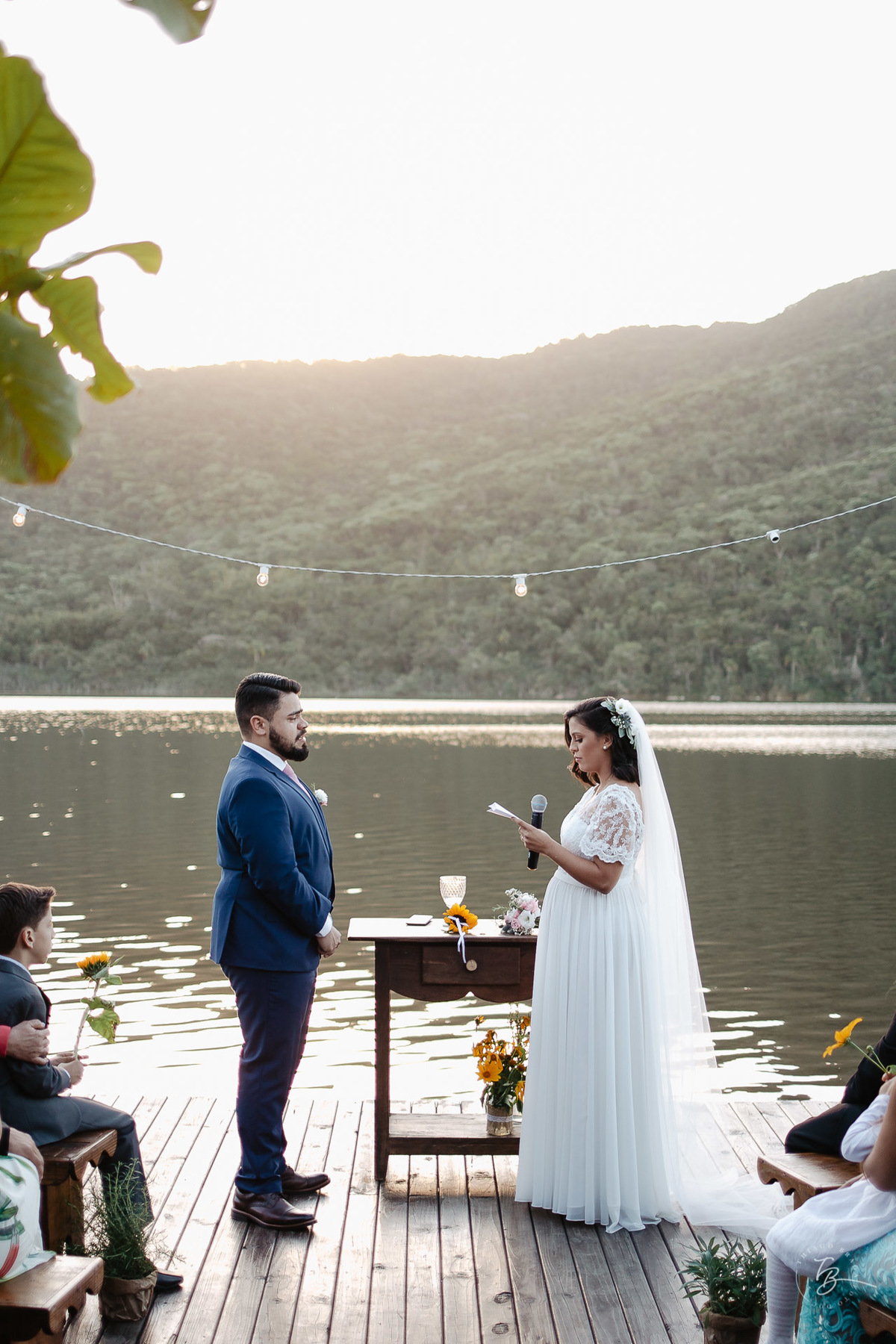 casamento intimista, ao ar livre no Moçamba em Florianópolis, perto da 