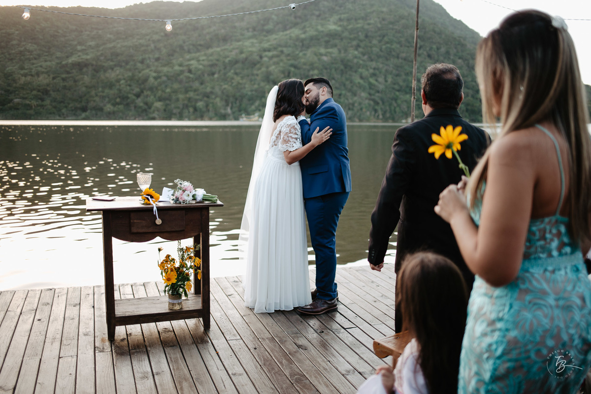 casamento intimista, ao ar livre no Moçamba em Florianópolis, perto da 
