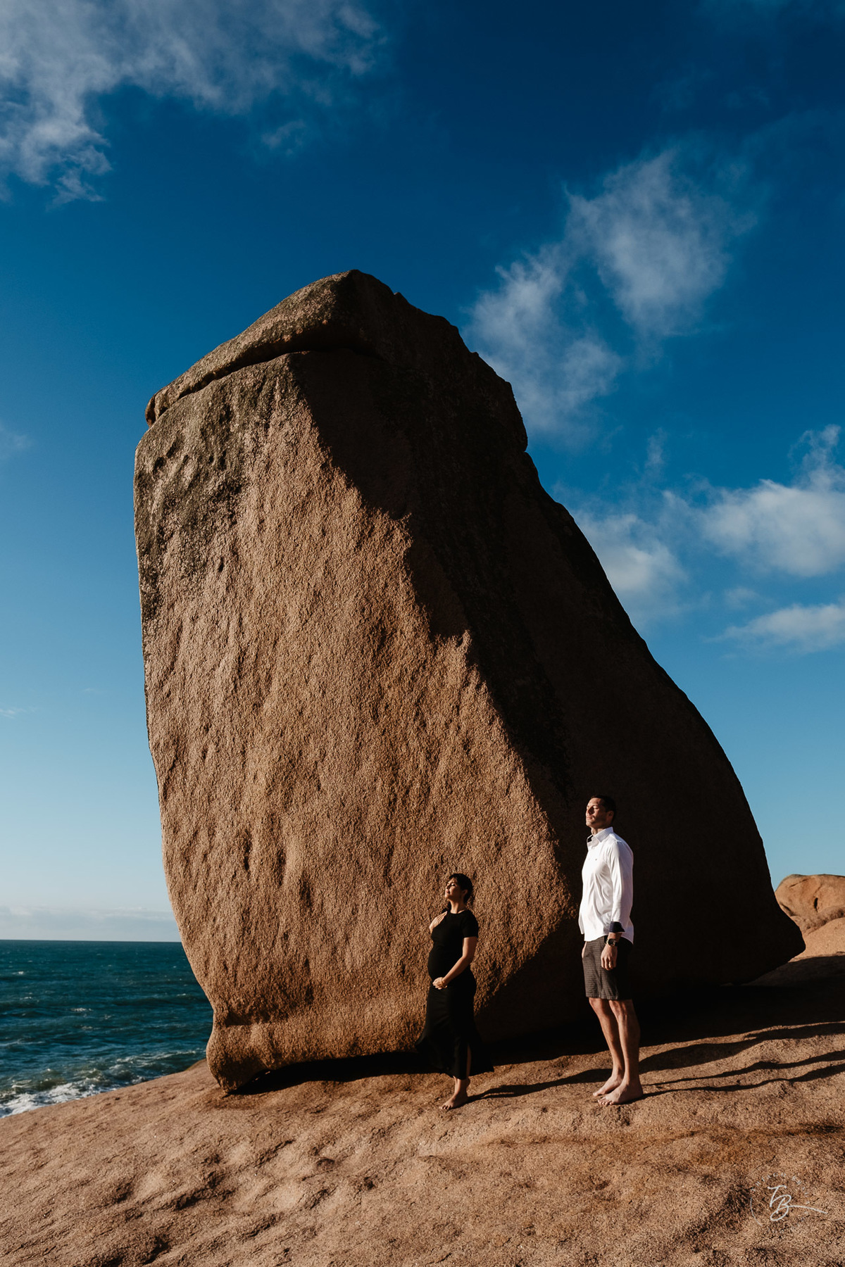 ensaio gestante amanhecer em Laguna, esperando Sofia por Thiago Braga