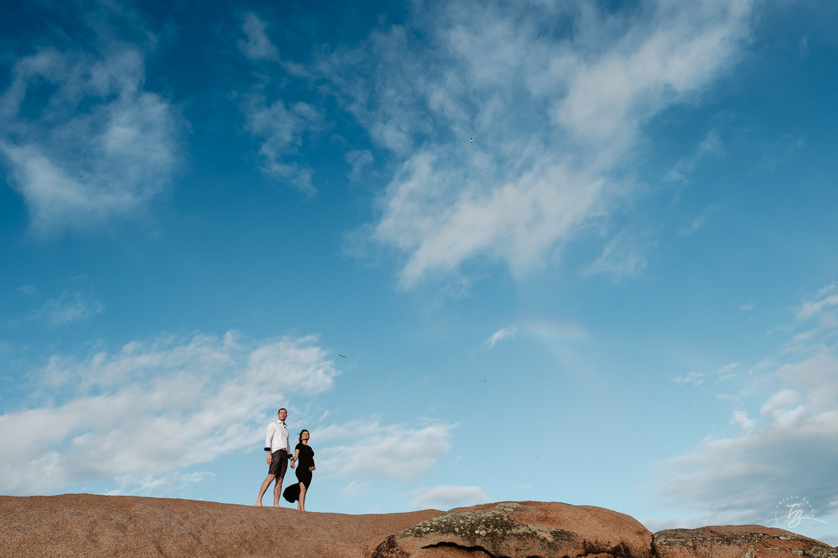 ensaio gestante amanhecer em Laguna, esperando Sofia por Thiago Braga