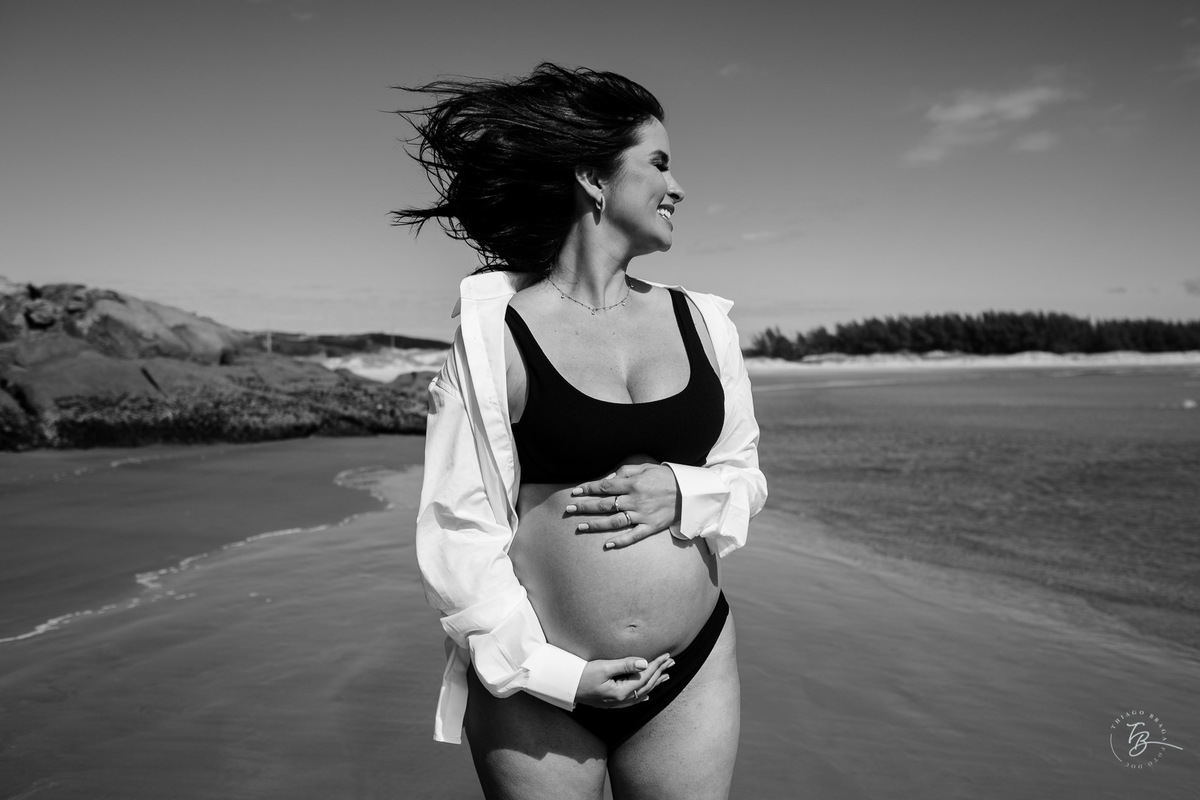 ensaio gestante amanhecer em Laguna, esperando Sofia por Thiago Braga