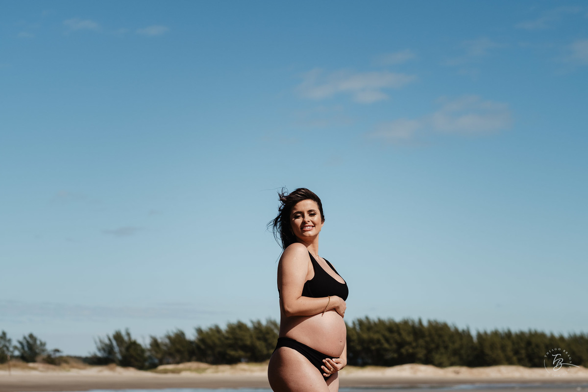 ensaio gestante amanhecer em Laguna, esperando Sofia por Thiago Braga