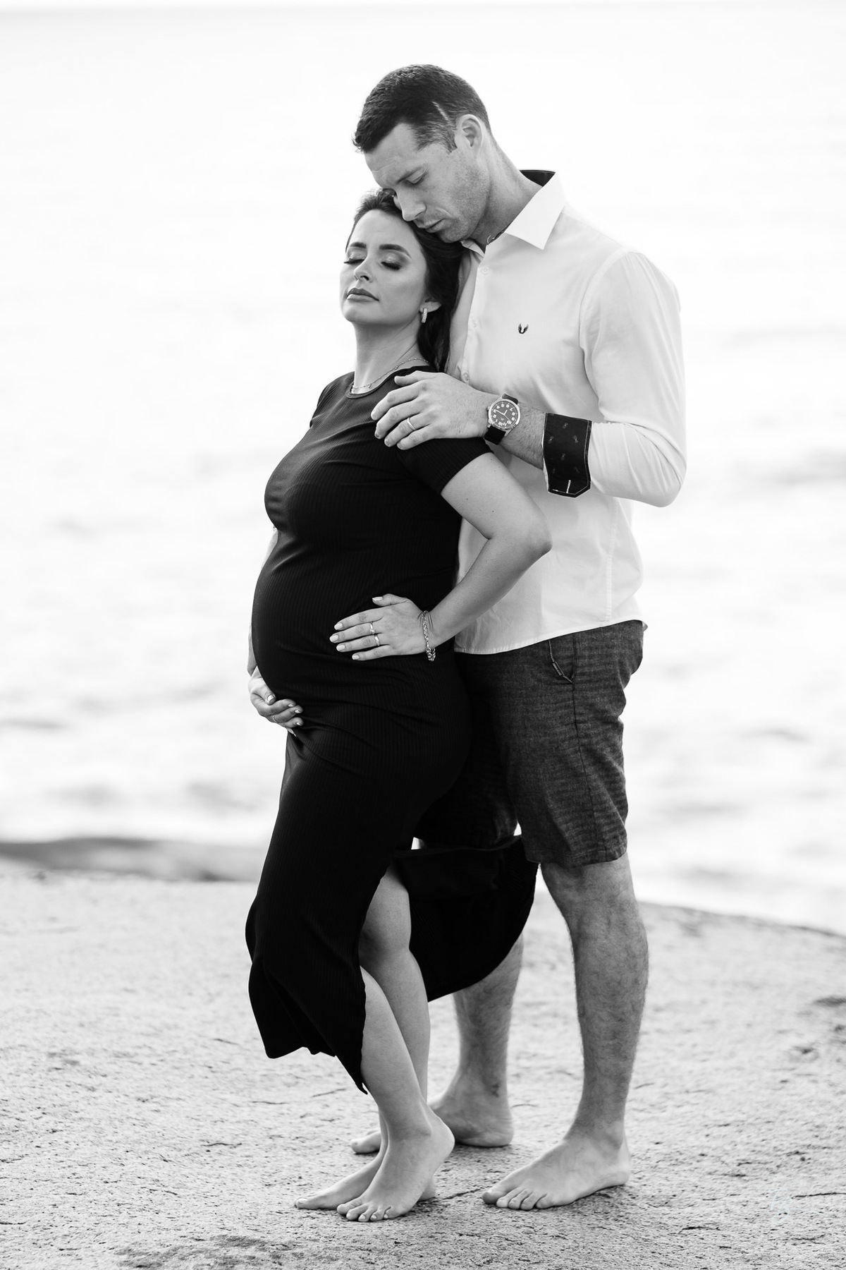 ensaio gestante amanhecer em Laguna, esperando Sofia por Thiago Braga