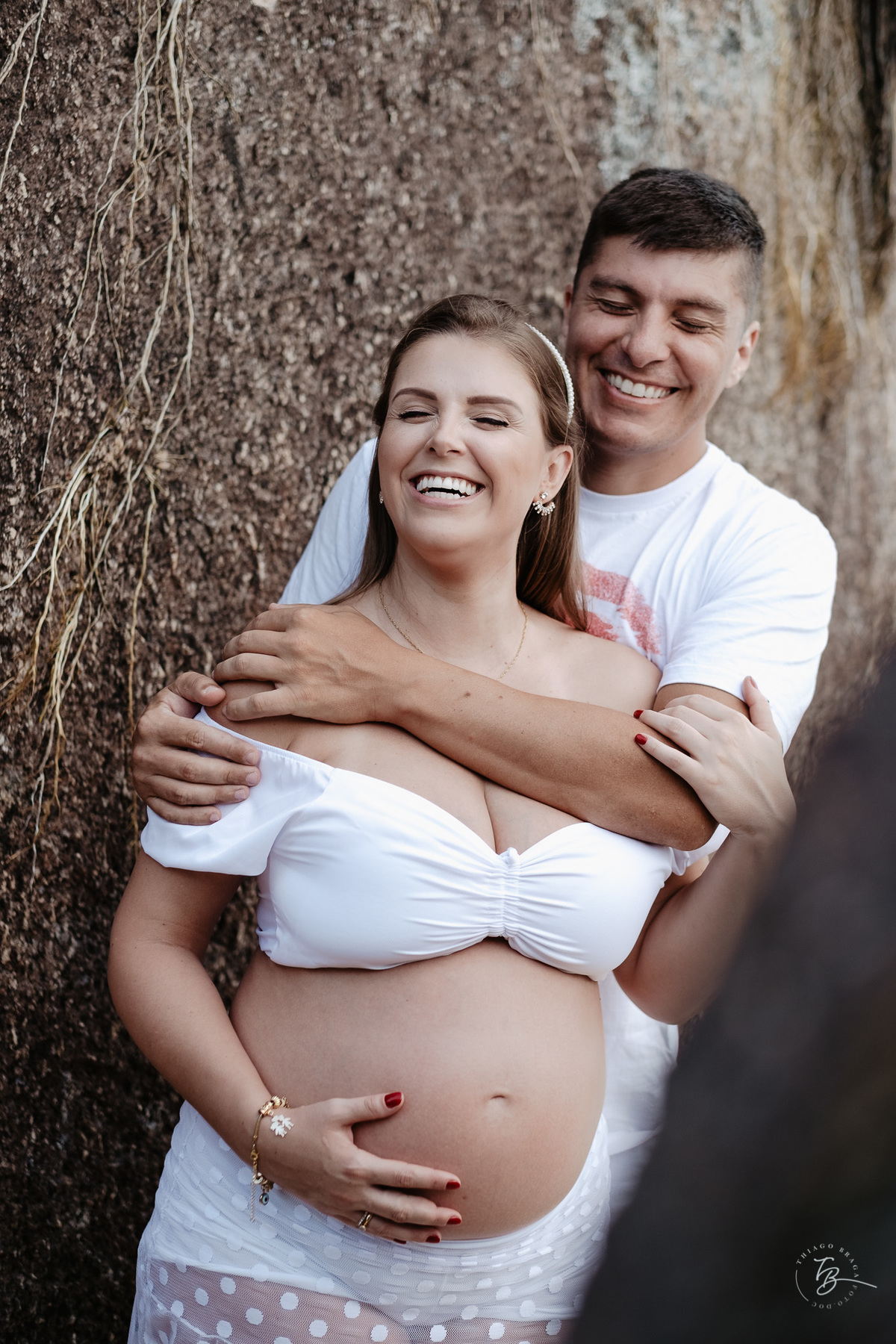 Ensaio gestante espera pelo Leonardo, em um fim de tarde em Itaguaçu - Florianópolis, por Thiago Braga