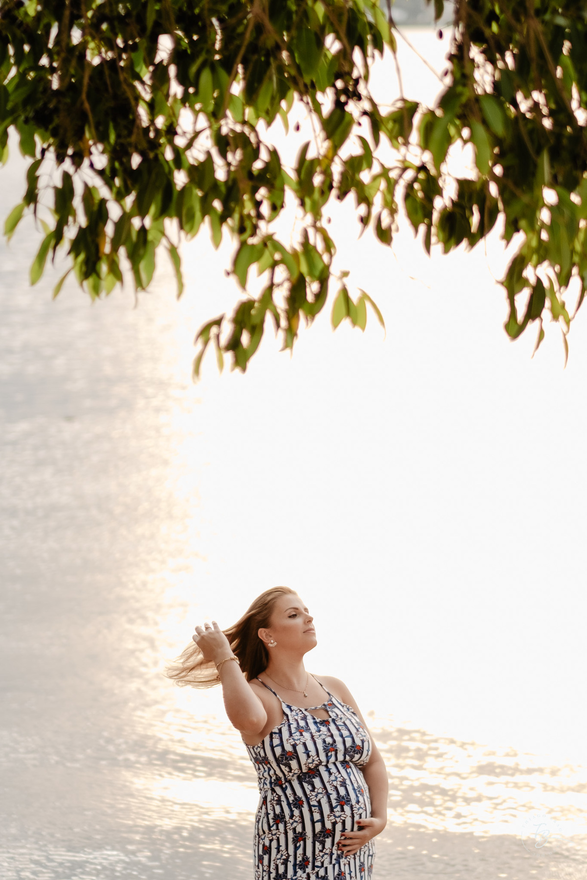 Ensaio gestante espera pelo Leonardo, em um fim de tarde em Itaguaçu - Florianópolis, por Thiago Braga