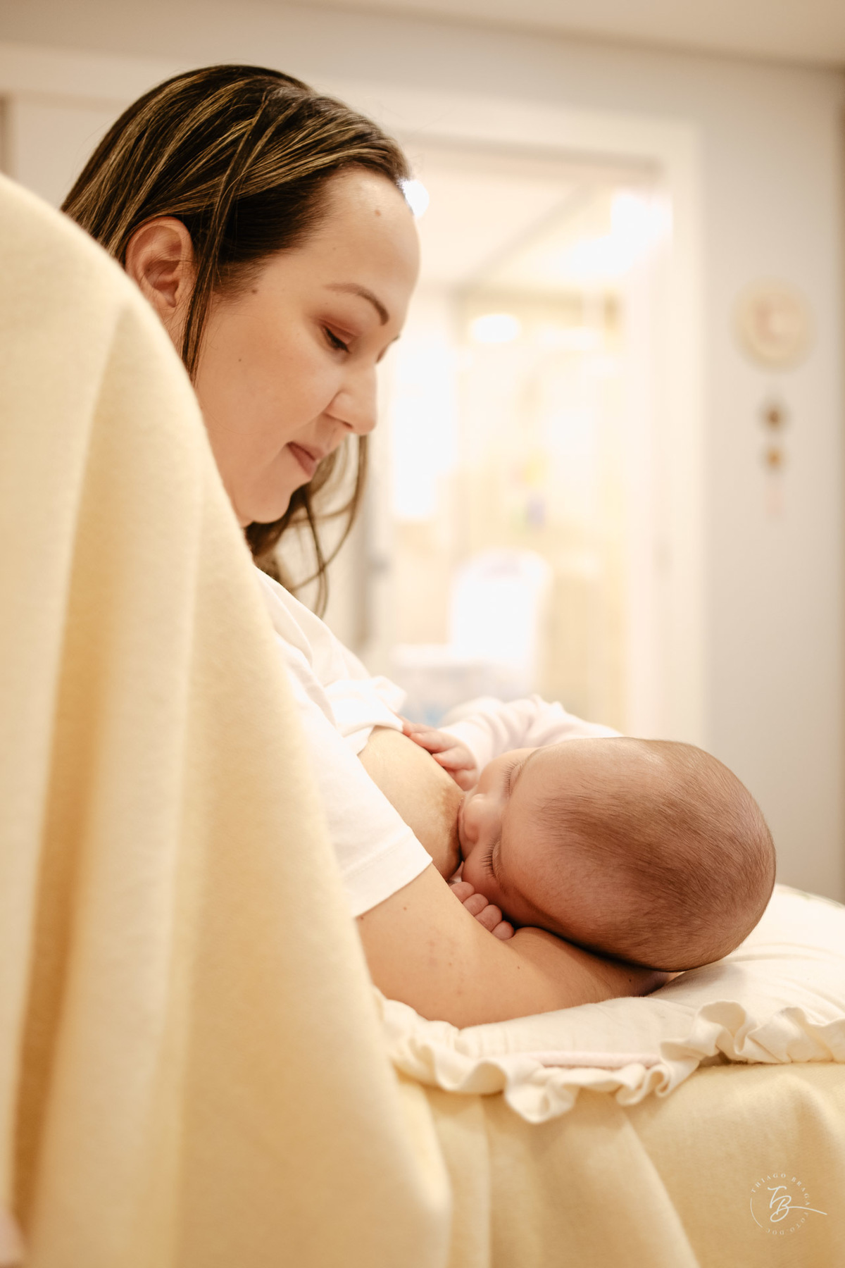 Acompanhamento anual do primeiro ano com Thiago Braga Fotografia, ensaio em casa