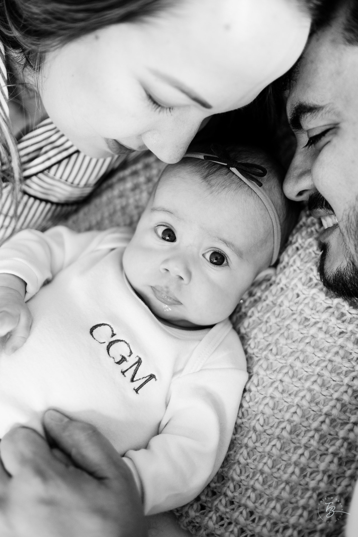 Acompanhamento anual do primeiro ano com Thiago Braga Fotografia, ensaio em casa