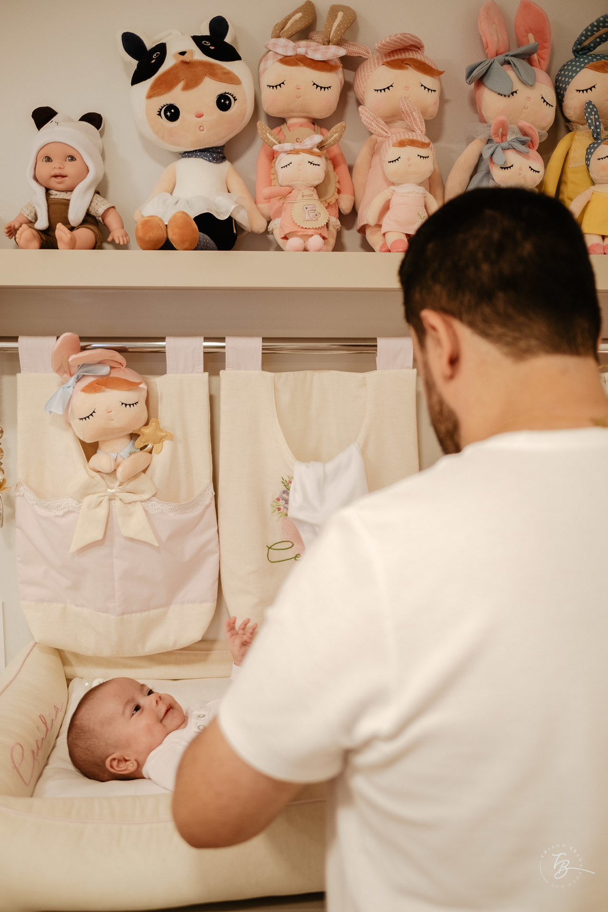 Acompanhamento anual do primeiro ano com Thiago Braga Fotografia, ensaio em casa