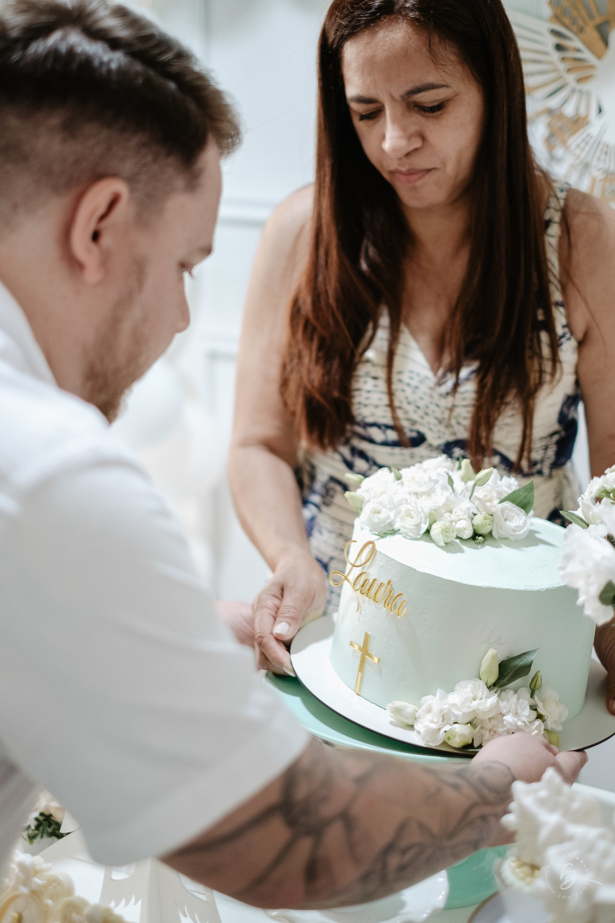 dia do batizado da Laura, por Thiago Braga fotografia. Documental de família