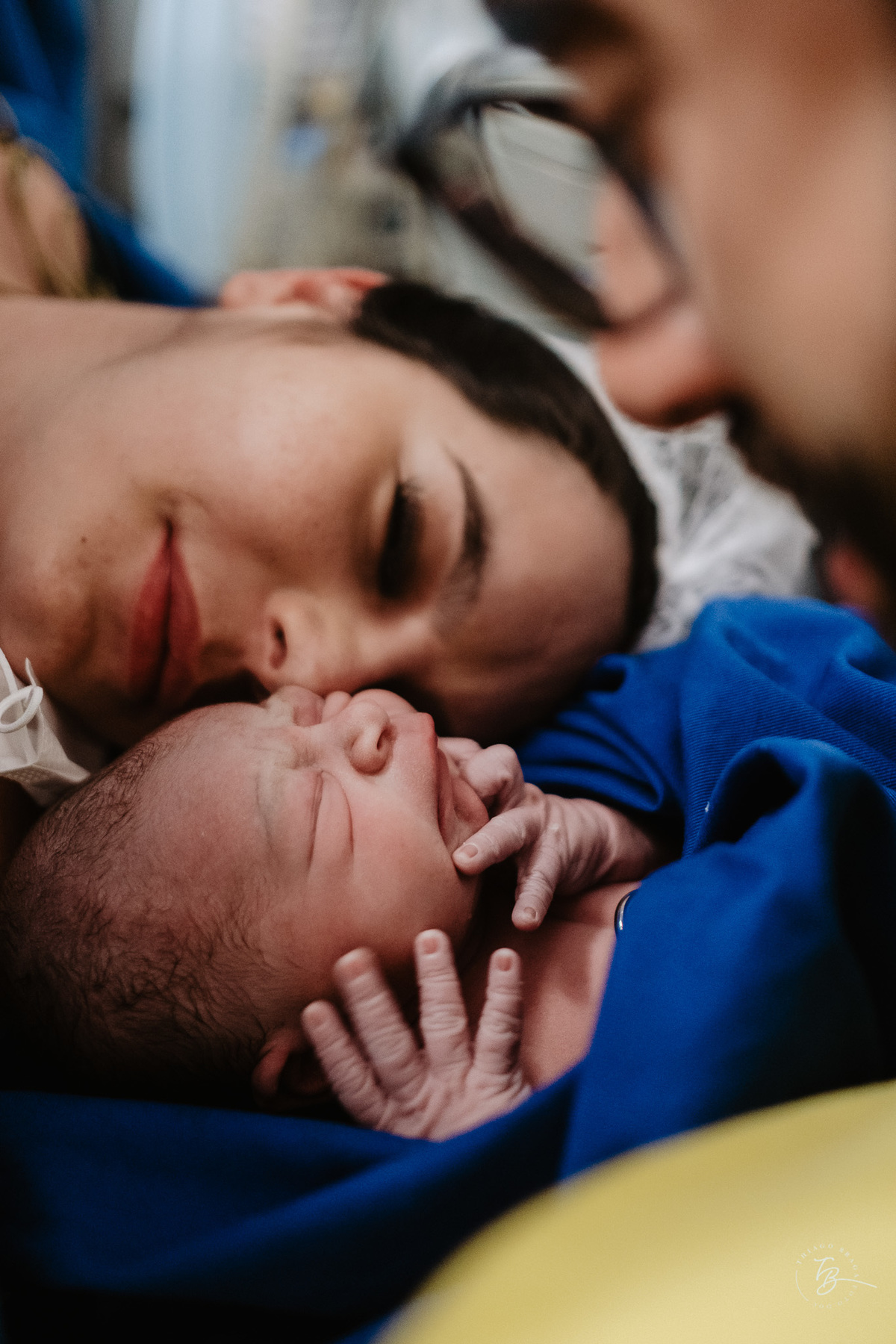 Nascimento do Benicio, na maternidade Santa Helena em Florianópolis/Sc, por Thiago Braga Fotografia. 
