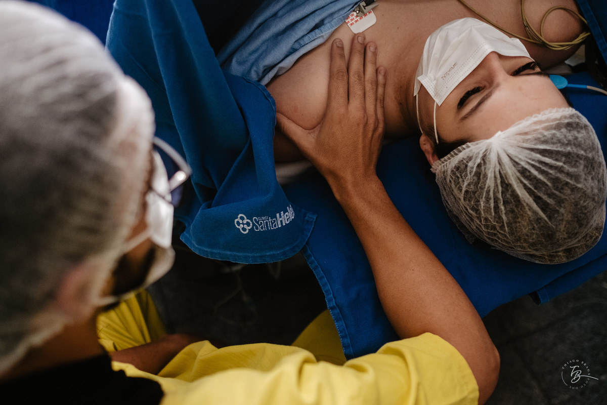 Nascimento do Benicio, na maternidade Santa Helena em Florianópolis/Sc, por Thiago Braga Fotografia. 