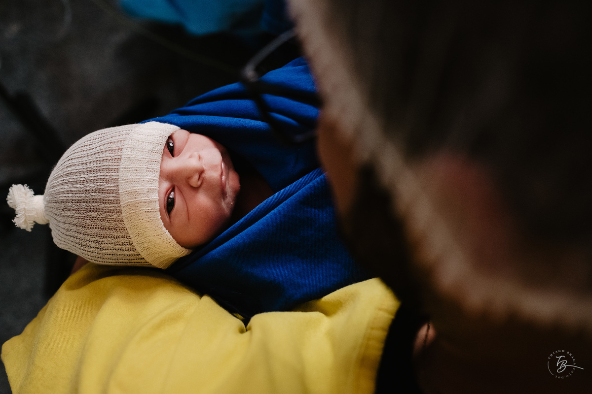 Nascimento do Benicio, na maternidade Santa Helena em Florianópolis/Sc, por Thiago Braga Fotografia. 
