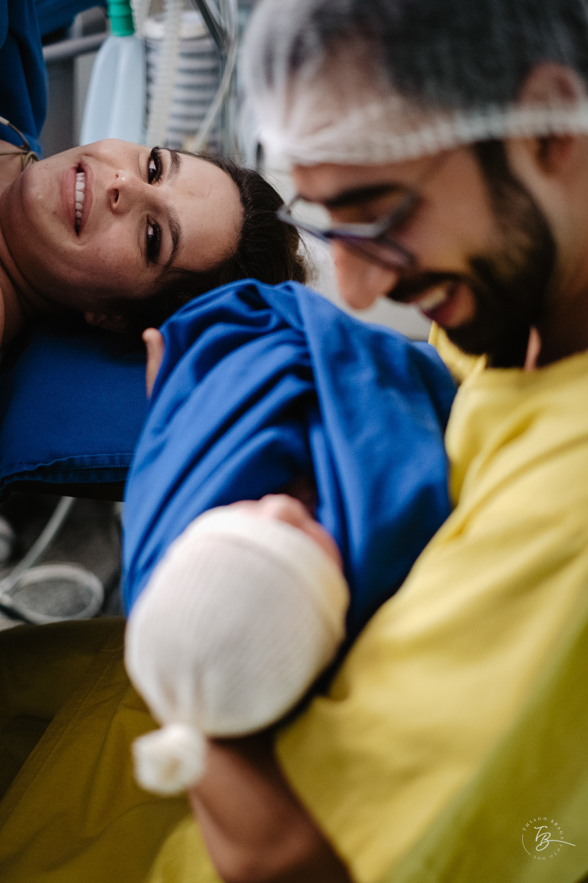 Nascimento do Benicio, na maternidade Santa Helena em Florianópolis/Sc, por Thiago Braga Fotografia. 