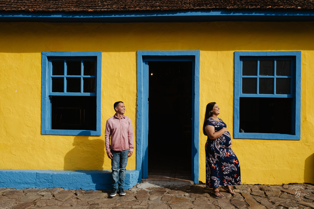 Ensaio gestante no amanhecer em Santo Antonio de Lisboa em Florianópolis, por Thiago Braga fotografia