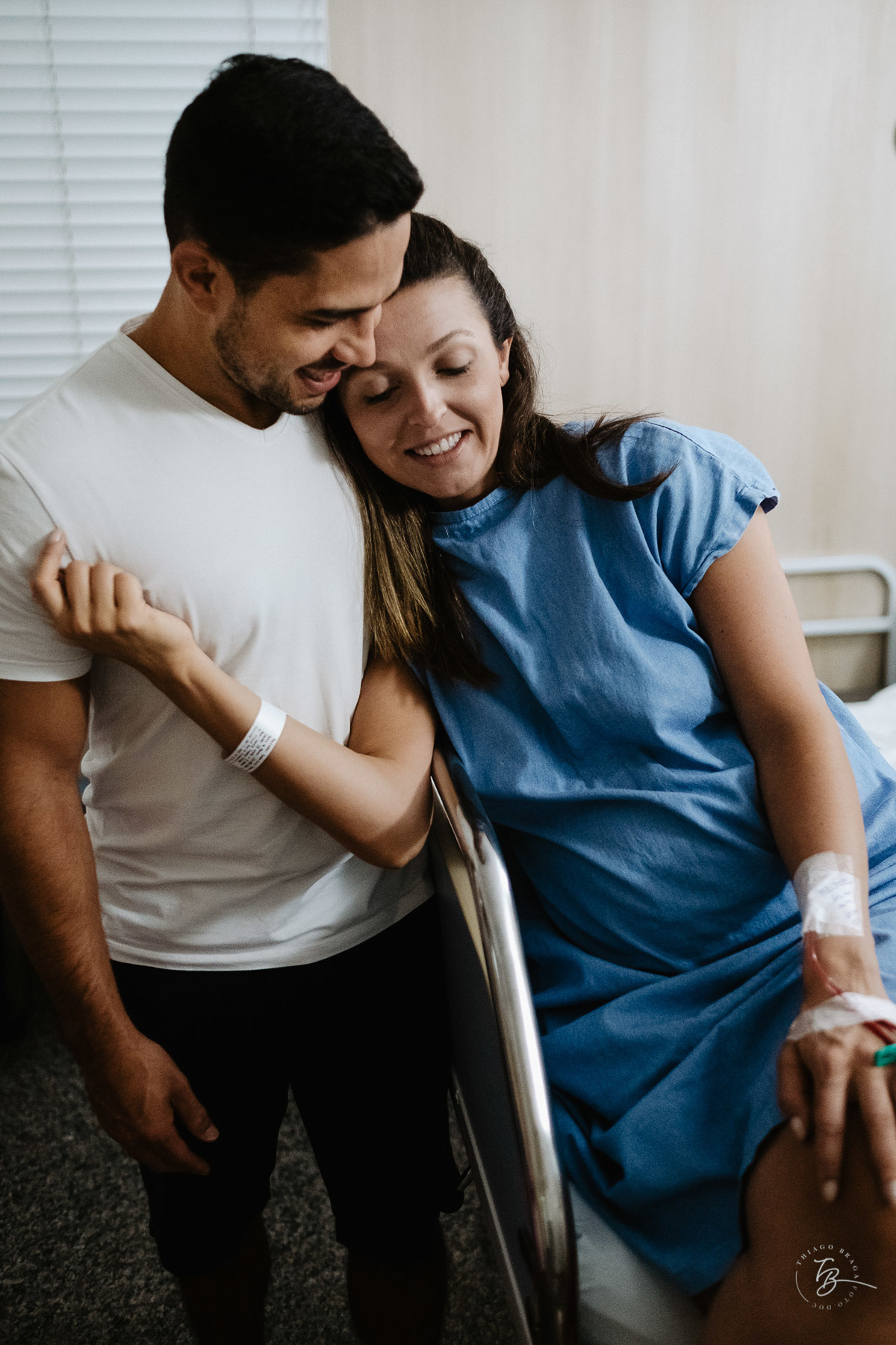 nascimento do Pedro, cesárea após indução na Clínica e Maternidade Santa Helena em Florianópolis, por Thiago Braga Fotografia. 