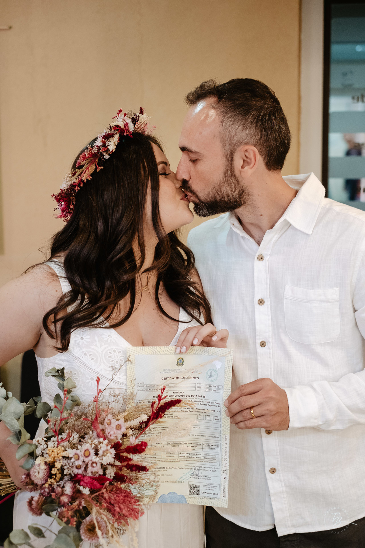 Casamento no cartório e ensaio de casal no sul da ilha em Florianópolis por Thiago Braga Fotografia