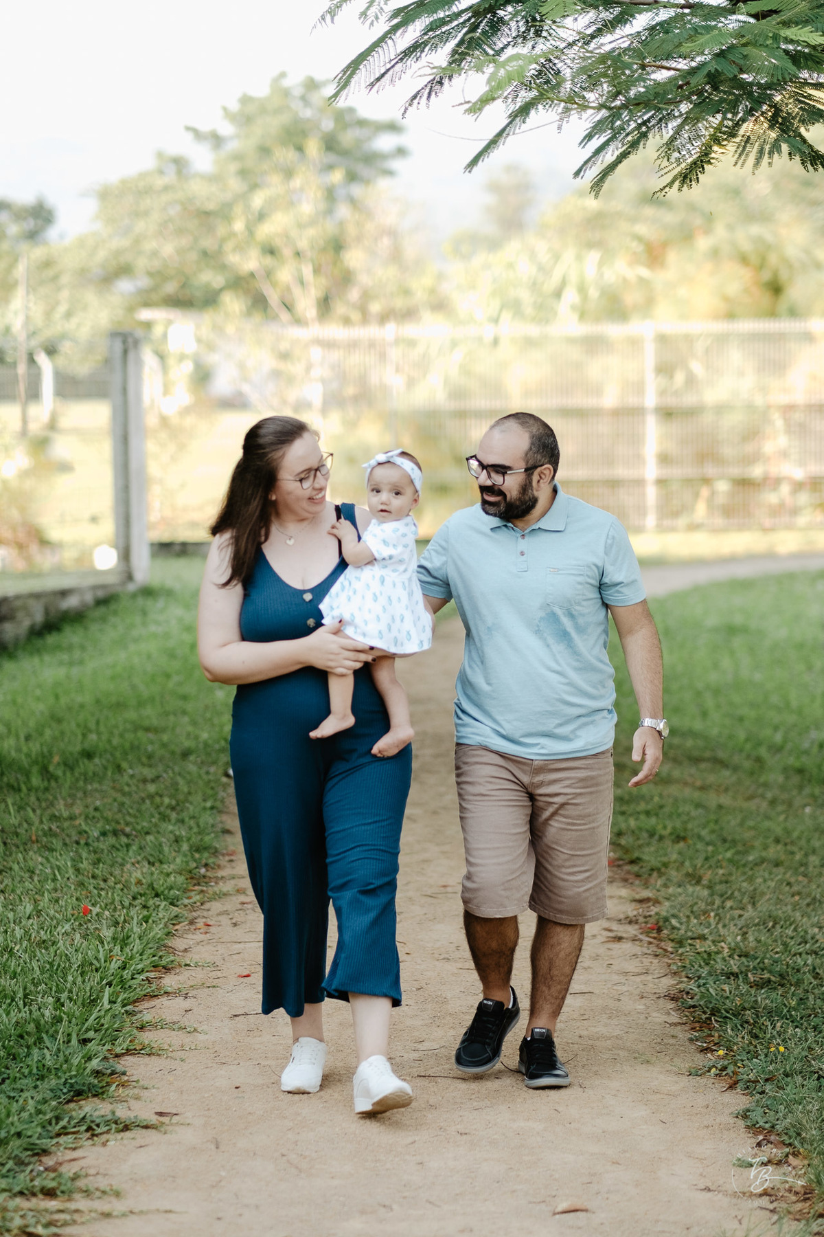 ensaio de família, primeiro aniversário da Cecília no Jardim Botânico em Florianópolis. Uma manhã de fotos registrada por Thiago Braga.