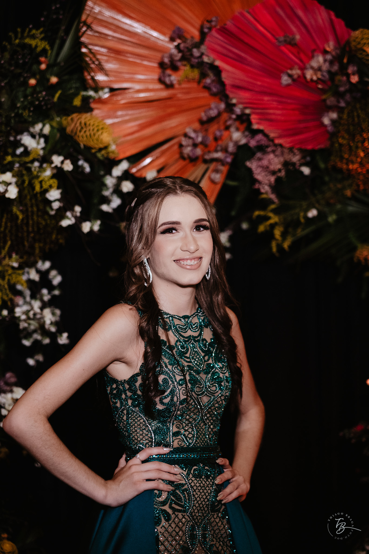 aniversário, festa de 15 anos no Clube 6 de janeiro em Florianópolis por Thiago Braga fotografia.